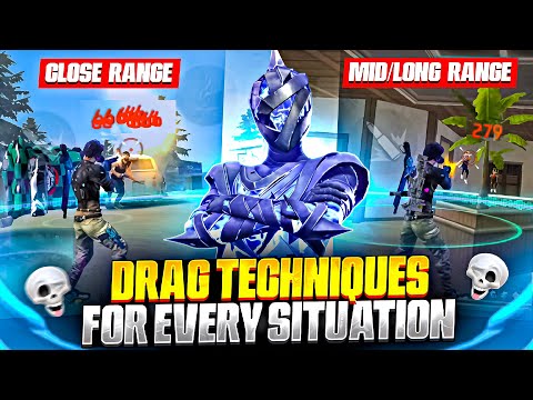 All Drag Secrets Revealed ⚙️! Hit Headshots Every Time ☠️ || Free Fire 🔥 