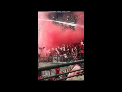 Pyro! Würzburg in Duisburg (MSV Duisburg - Würzburger Kickers 1:2)