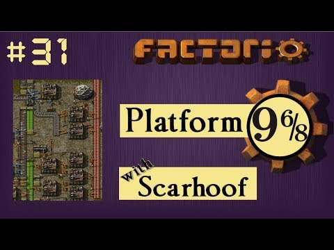 Factorio Multiplayer: Platform 9 6/8 EP 31 - Rocket Silo! | Train & Belt World, Gameplay, Lets Play