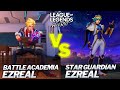 Battle Academia VS Star Guardian Ezreal ( Skins Comparison ) - Wild Rift