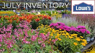 Lowe’s Garden Center July 2025 | New Arrivals & Clearance Plants!