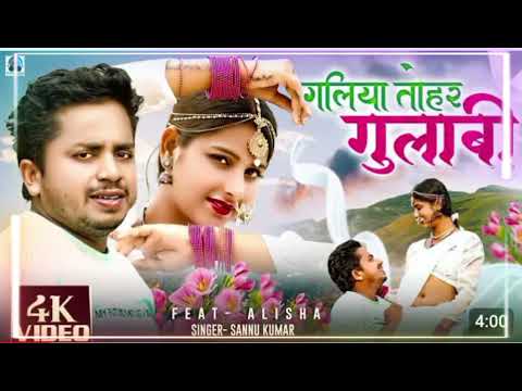 Galiyan Tohar Gulabi | गलिया ताेहर गुलाबी | Sannu Kumar Maithili Song 2024 | Maithili Song