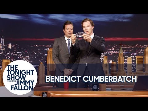 Benedict Cumberbatch Shows Jimmy a Magic Trick