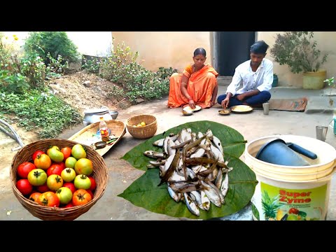 Village food recipes: How to cook small fish curry with tomatoes