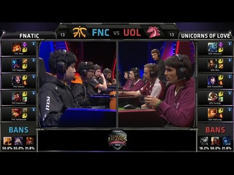 EU LCS FNC vs UOL Game 1 Highlights (EU LCS Spring 2015)