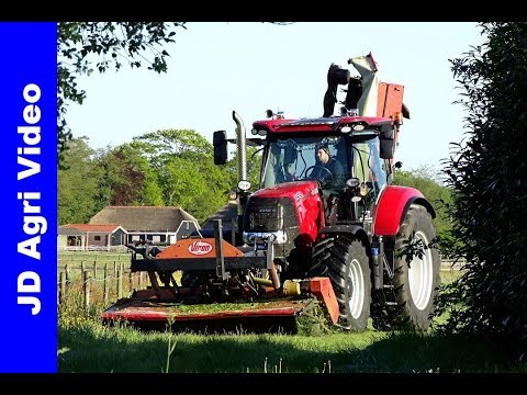 Case puma 165 CVX + Vicon | Gras Maaien 2019 | Mowing grass | MJ Uddel | Gras mähen