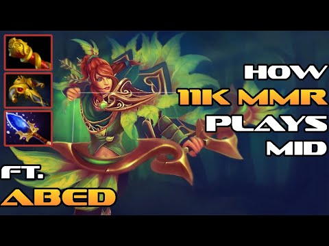 ABED 11k Player is BACK and he is the BEST Wind Ranger | Pro Dota 2 Explanation
