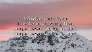 Download lagu tanpo suoro lirik ~ james ft fida ap. mp3