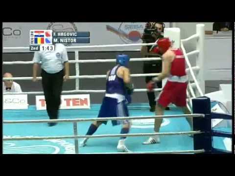 Super Heavy (+91kg) R16- Hrgovic Filip (CRO) VS Nistor Mihai (ROU) -2011 AIBA World Champs