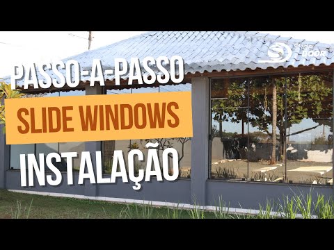 Como instalar a Janela Slide Windows?