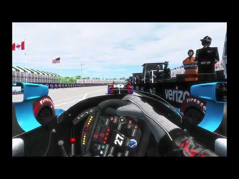 rFactor 2 IndyCar Raceway At Belle Isle Park Round 8 90% Difficulty