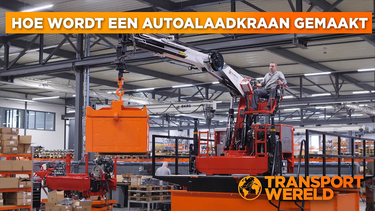 Hoe wordt een autolaadkraan gemaakt?