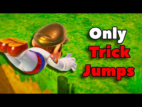 I Beat Mario Odyssey Using ONLY Trickjumps