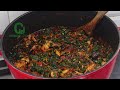 I Made The BEST Efo Riro Soup For My Family - Chinwe Uzoma Kitchen