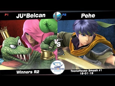 TecnoHouse #1: JU*Belcan (King K. Rool, Little Mac) vs RT+ Pehe (Ike) - Winners R2