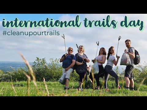 International Trails Day 2021 I Litter Picking Walk I North Downs Way in Kent