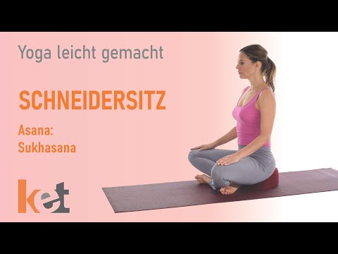 Yoga│Asana│Schneidersitz│Sukhasana