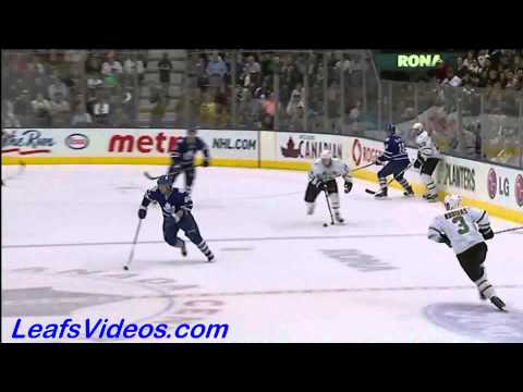 Stars @ Maple Leafs - Nikolai Kulemin Scores 2nd - 101122