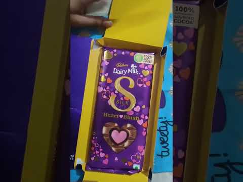 Cadbury Dairy Milk Silk Heart 💓  Blush | Valentine's Day Special | Unboxing