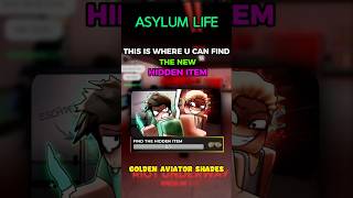 HIDDEN ITEM LOCATION ASYLUM LIFE  #roblox #asylum