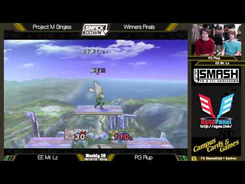 CFL Smackdown 50 Project: M - Winners Finals - EE Mr. Lz vs PG Plup