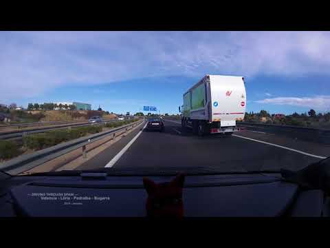 483 - Valencia - Llíria - Pedralba - Bugarra - Driving through Spain QQLX Driving through Spain