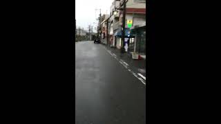 2018年9月4日台風被害@四條畷駅付近