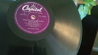 Dean Martin - What Could Be More Beautiful - Capitol 78rpm HMV 157 Gramophone
