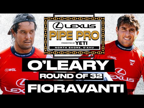 Leonardo Fioravanti vs Connor O'Leary | Lexus Pipe Pro presented by YETI 2025 - Round of 32