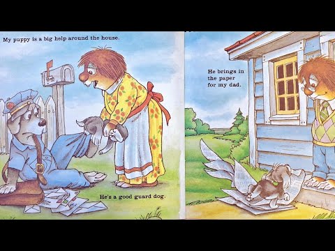 Little Critter stories: Just Me And My Puppy By Mercer Mayer [Read Aloud]영어동화|영어낭독