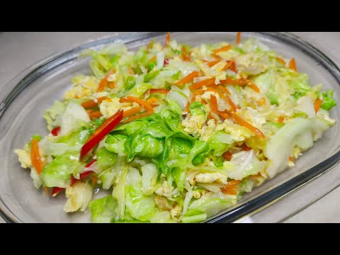 SAYUR KUBIS TELUR MUDAH