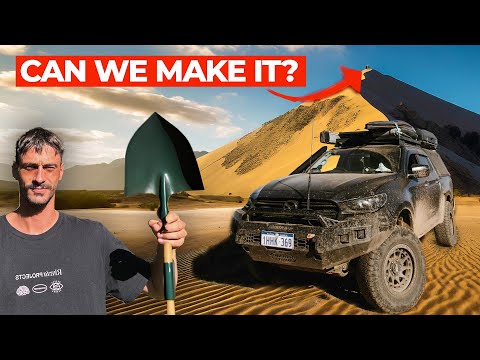 Trying to drive up BIG SANDY (Australia’s BIGGEST sand hill climb)
