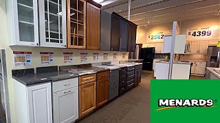 Menards Kitchen Furniture Shop with me 🛒