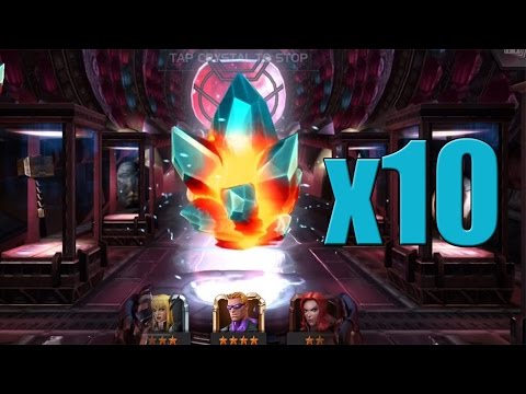 Marvel Contest of Champions | 10x Premium Crystals Opening #1