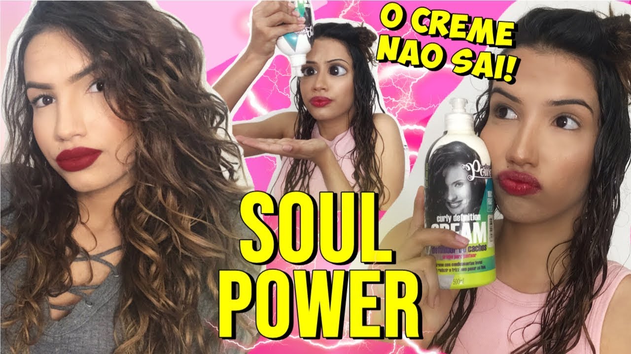 TESTEI: CREME DE PENTEAR SOUL POWER CURLY DEFINITION | CABELO ONDULADO
