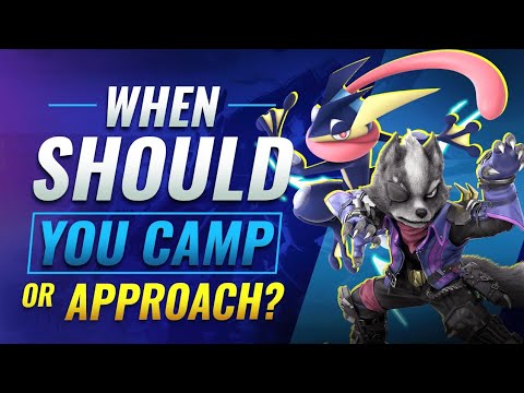 When to Camp and Approach in Smash Ultimate