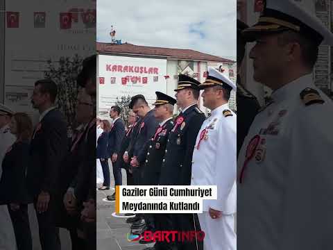 Bartın’da Gaziler Günü Törenle Kutlandı 🇹🇷