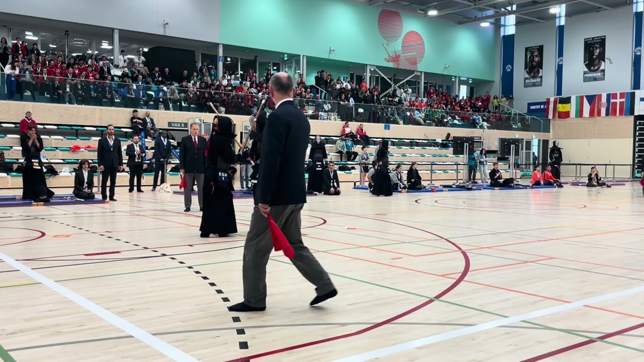 European Kendo Championships 2025 Junior Team Semi Final Spain vs France / 欧州剣道選手権大会ジュニア団体準決勝