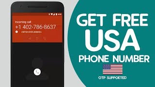How to Get a FREE USA Phone Number From Any Country