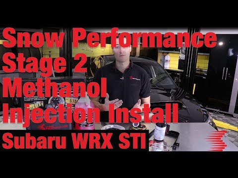 Snow Performance Stage 2 Boost Cooler Water-Methanol Injection Kit Install (2012 Subaru WRX STI)