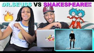 Epic Rap Battles of History "Dr Seuss VS Shakespeare" REACTION!!!