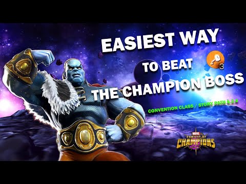 How To Fight The Champion Boss | Convention Class/Path 6.2.6 | Marvel Contest Of Champions Indonesia