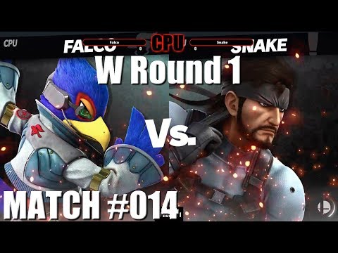 Ultimate CPU Tournament: Falco Vs. Snake (Match #014, W Round 1)