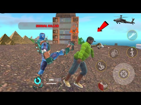 Rope Hero: Vice Town (This is Sparta - Mission) #RopeHero Over the Tower - Android Gameplay HD