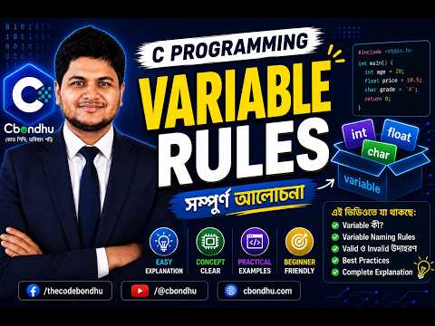 Variable Rules in C Programming