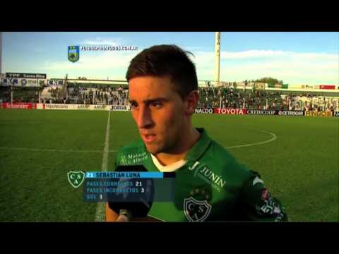 Luna: "Triunfo merecido". Sarmiento 2 - Arsenal 0. Fecha 10. Primera División 2015. FPT.