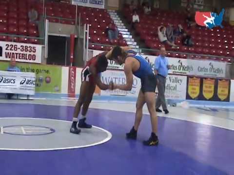 Northern Plains Freestyle Final 74kg: Nick Marable vs. Nate Carr, Jr.