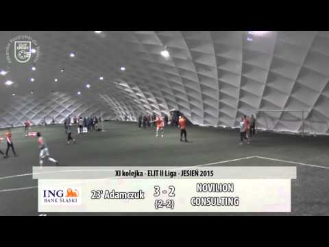 ING BANK ŚLĄSKI 6:4 Novilion Consulting - ELIT II Liga JESIEŃ 2015