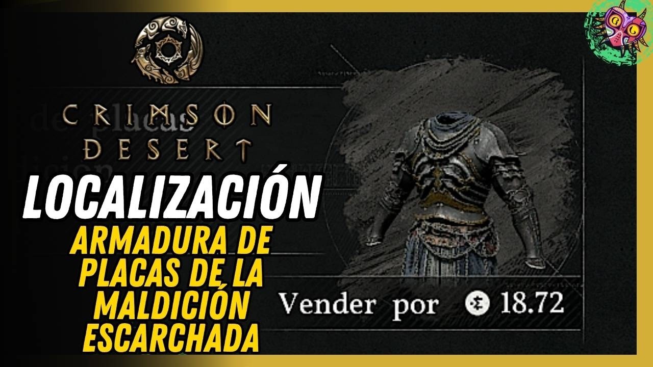 Armadura De Placas De La Maldición Escarchada Ubicación Crimson Desert