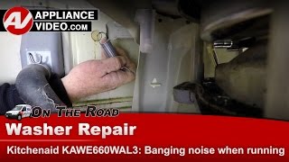 Kitchenaid Washer Repair - Banging Noise When Running - Counterbalance Spring
